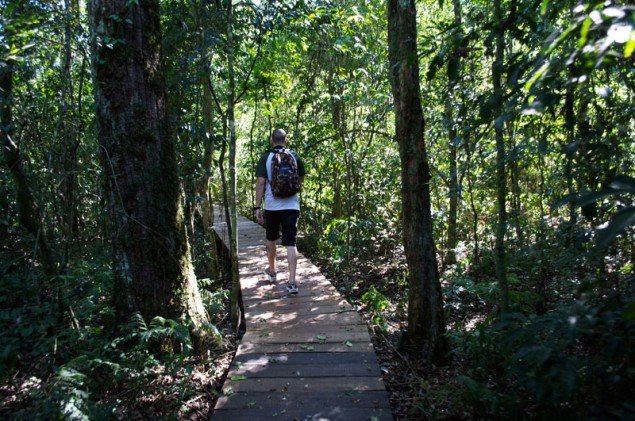 Interaction and preservation on the trails