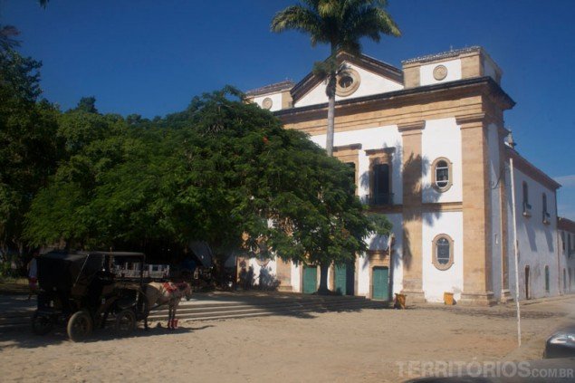 Matriz Church in the morning