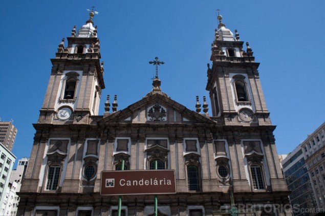 Candelária Church has a history of faith in its origin