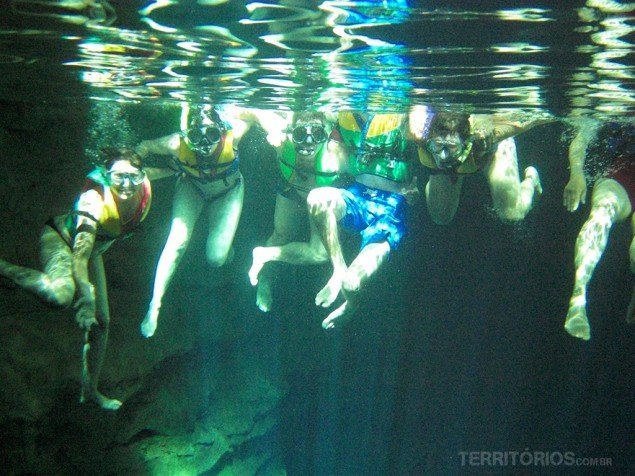 Fun and pictures under water