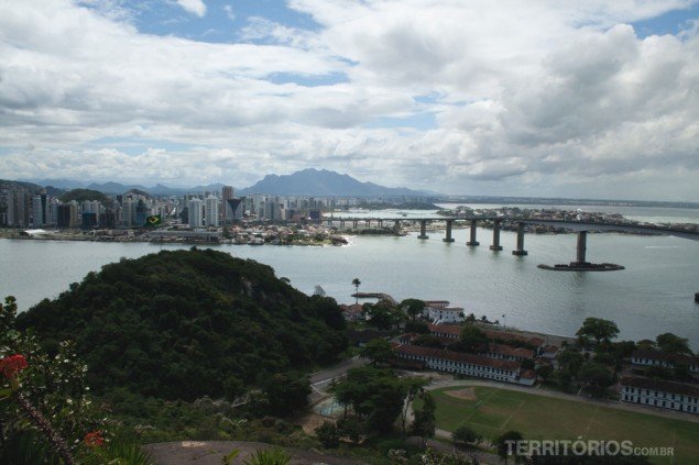 View to Vitória Bay