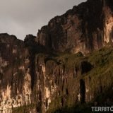 Facing the slope of Mount Roraima