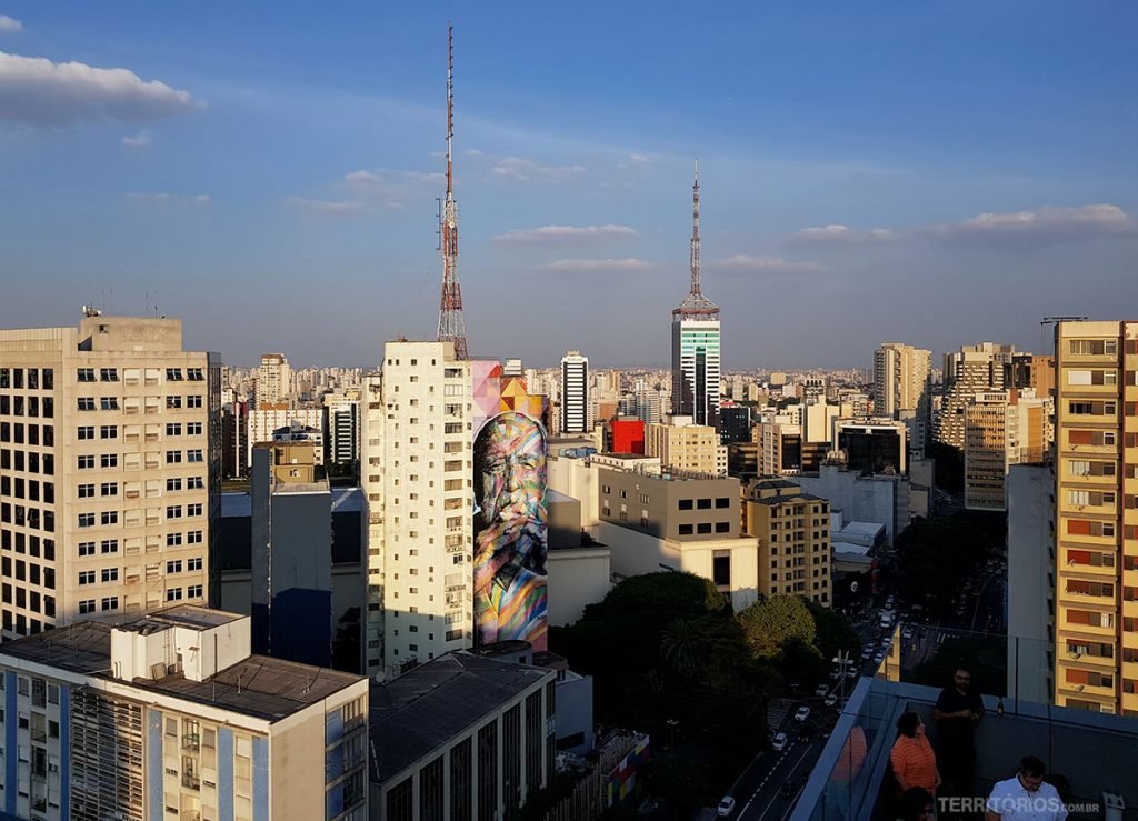 View in São Paulo, lookouts